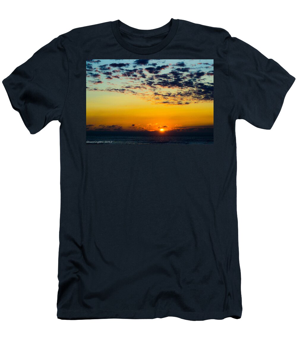 Beach T-Shirt featuring the photograph Sunrise by Shannon Harrington