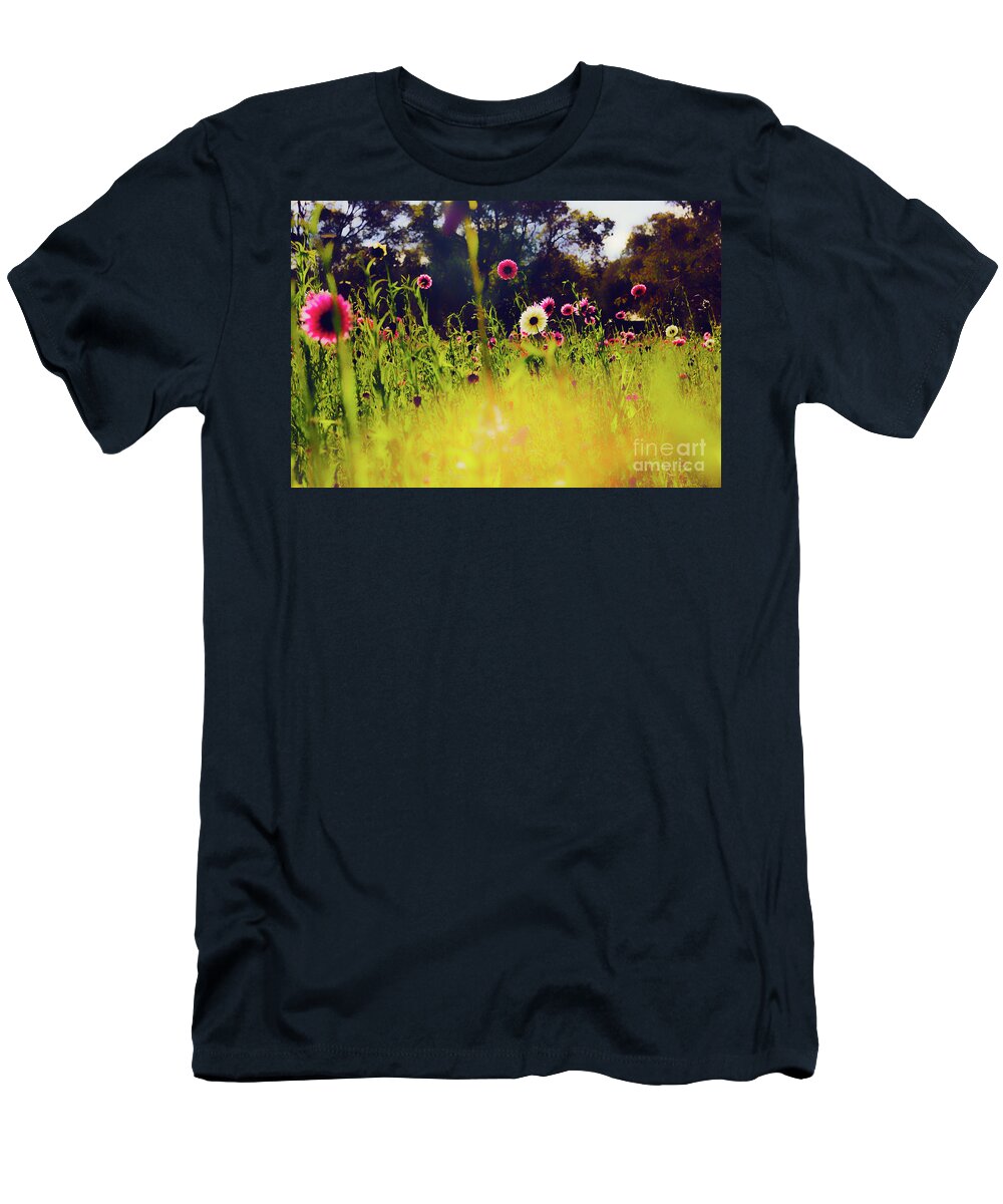 Everlastings T-Shirt featuring the photograph Everlastings I #2 by Cassandra Buckley