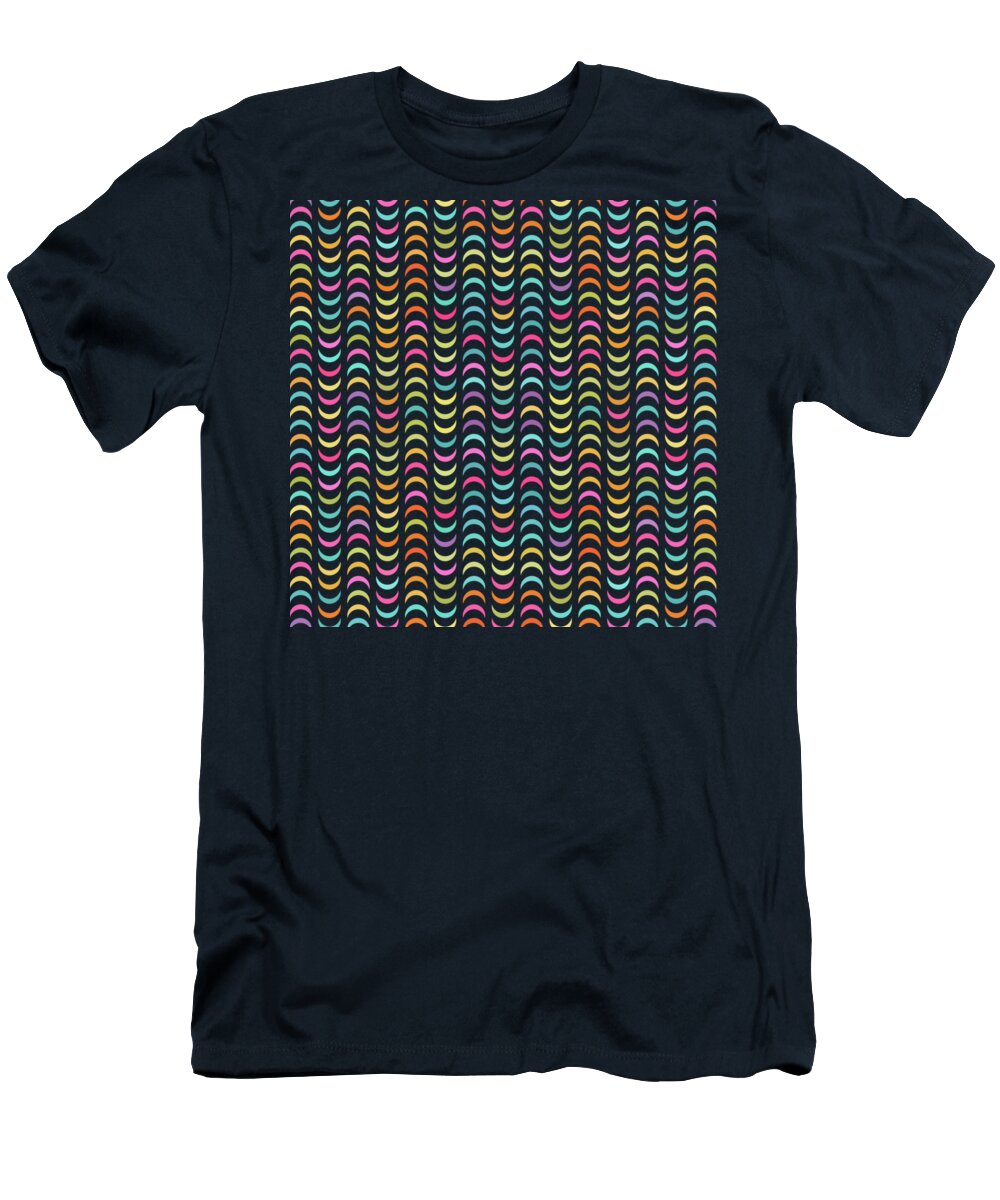 Watercolor T-Shirt featuring the digital art Geometric Pattern #1 by Amir Faysal