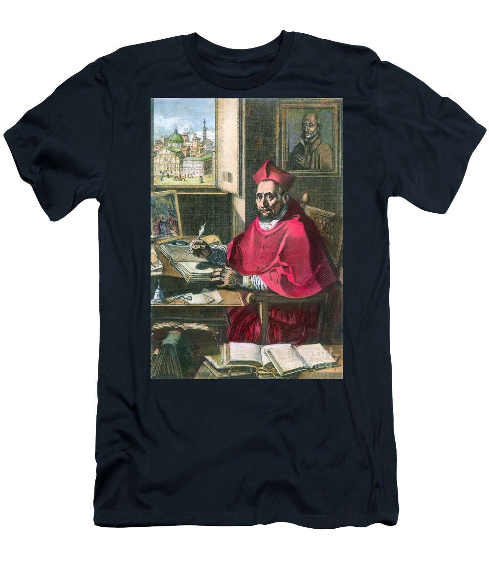 16th Century T-Shirt featuring the photograph Saint Robert Bellarmine #2 by Granger