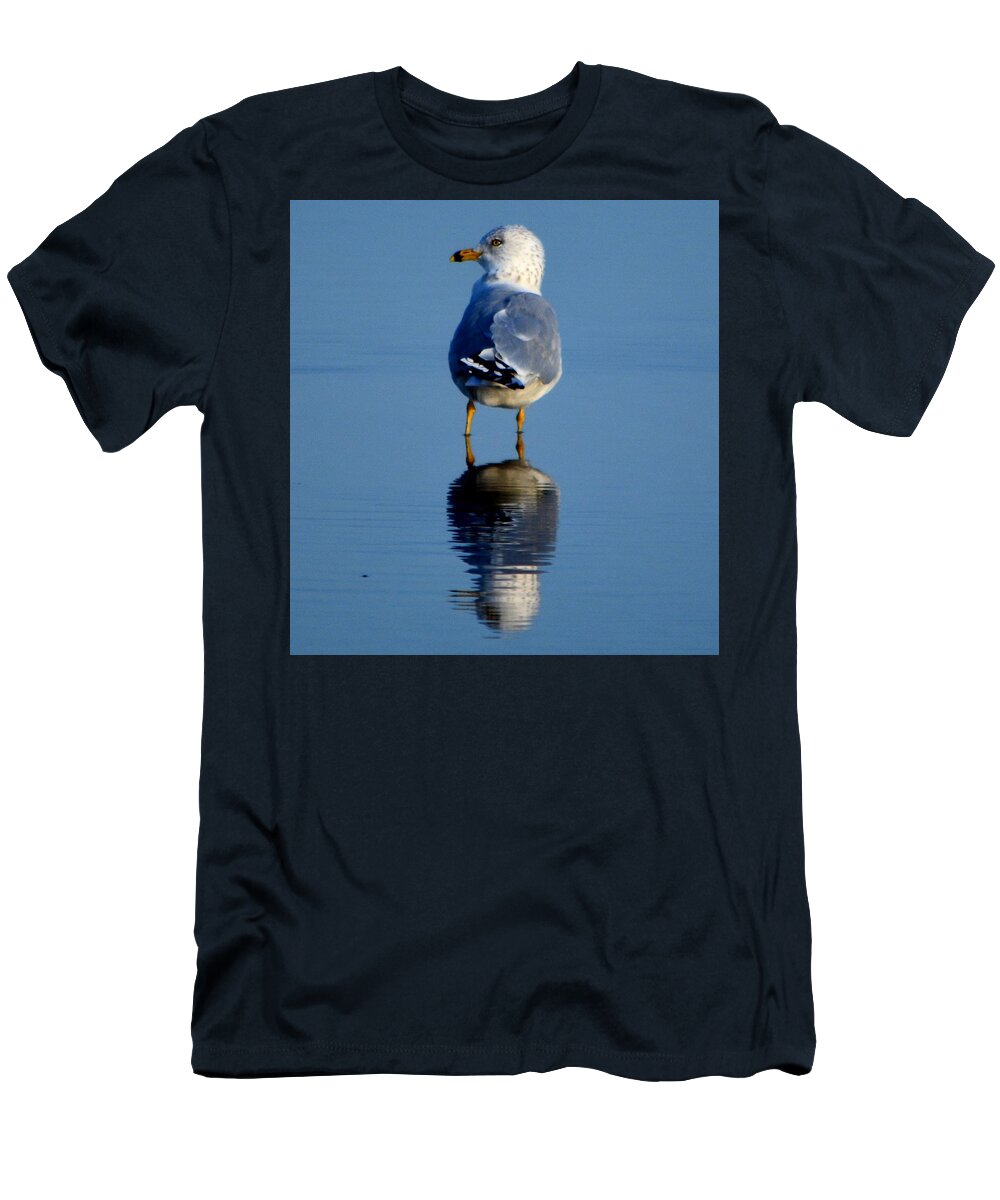 Bird T-Shirt featuring the photograph Tan Lines by Dani McEvoy