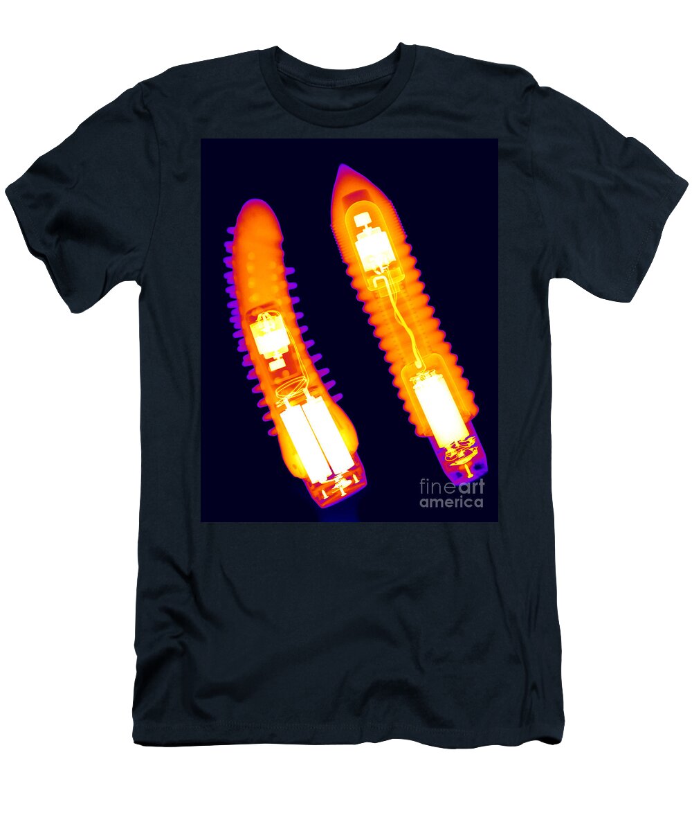 Xray T-Shirt featuring the photograph Adult Sex Toys #2 by Ted Kinsman