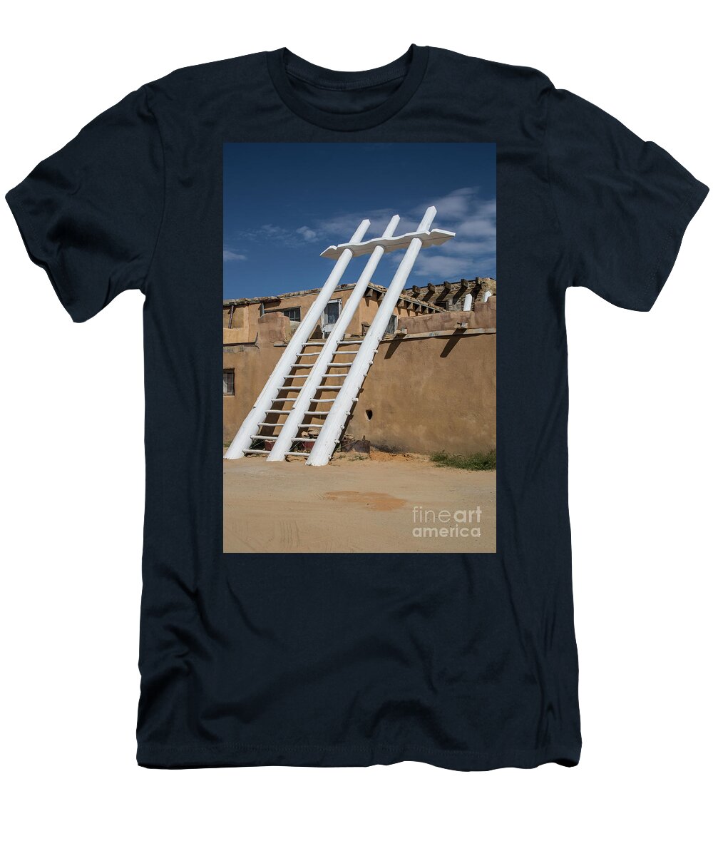 Desert T-Shirt featuring the photograph A Ladder to the Sky by Kathy McClure