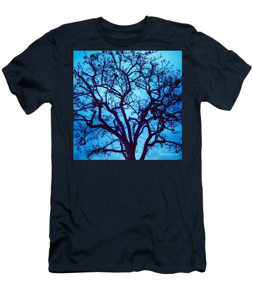 Tree T-Shirt featuring the photograph A Moody Broad by Denise Railey