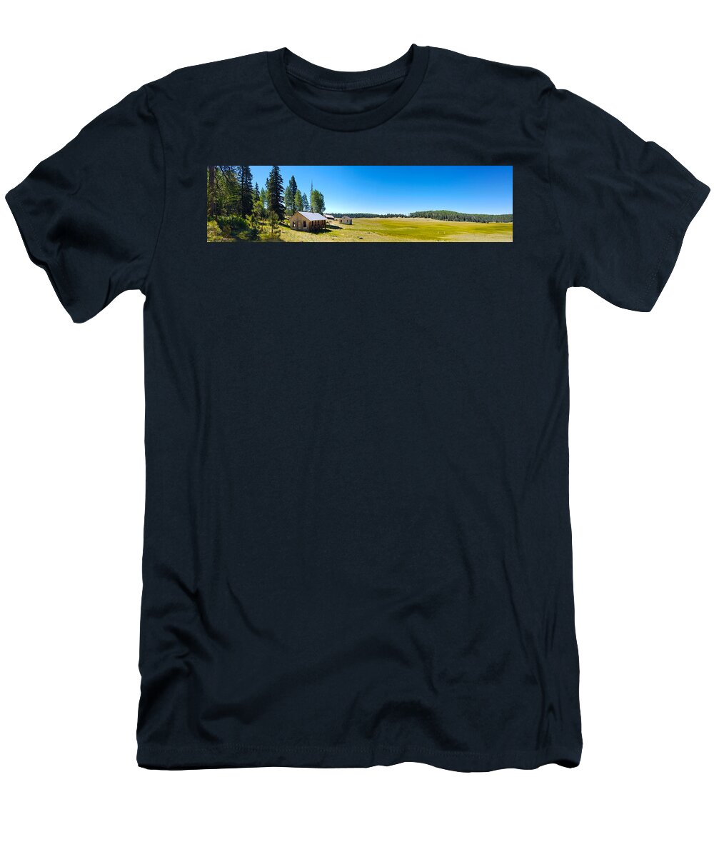 Arizona T-Shirt featuring the photograph Abandoned in Meadow by Richard Gehlbach