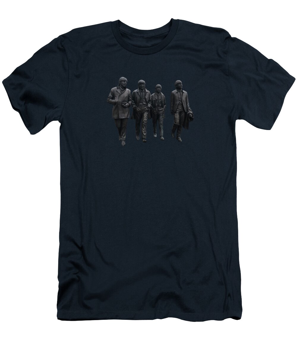 Beatles T-Shirt featuring the photograph Beatles Remembered by Movie Poster Prints