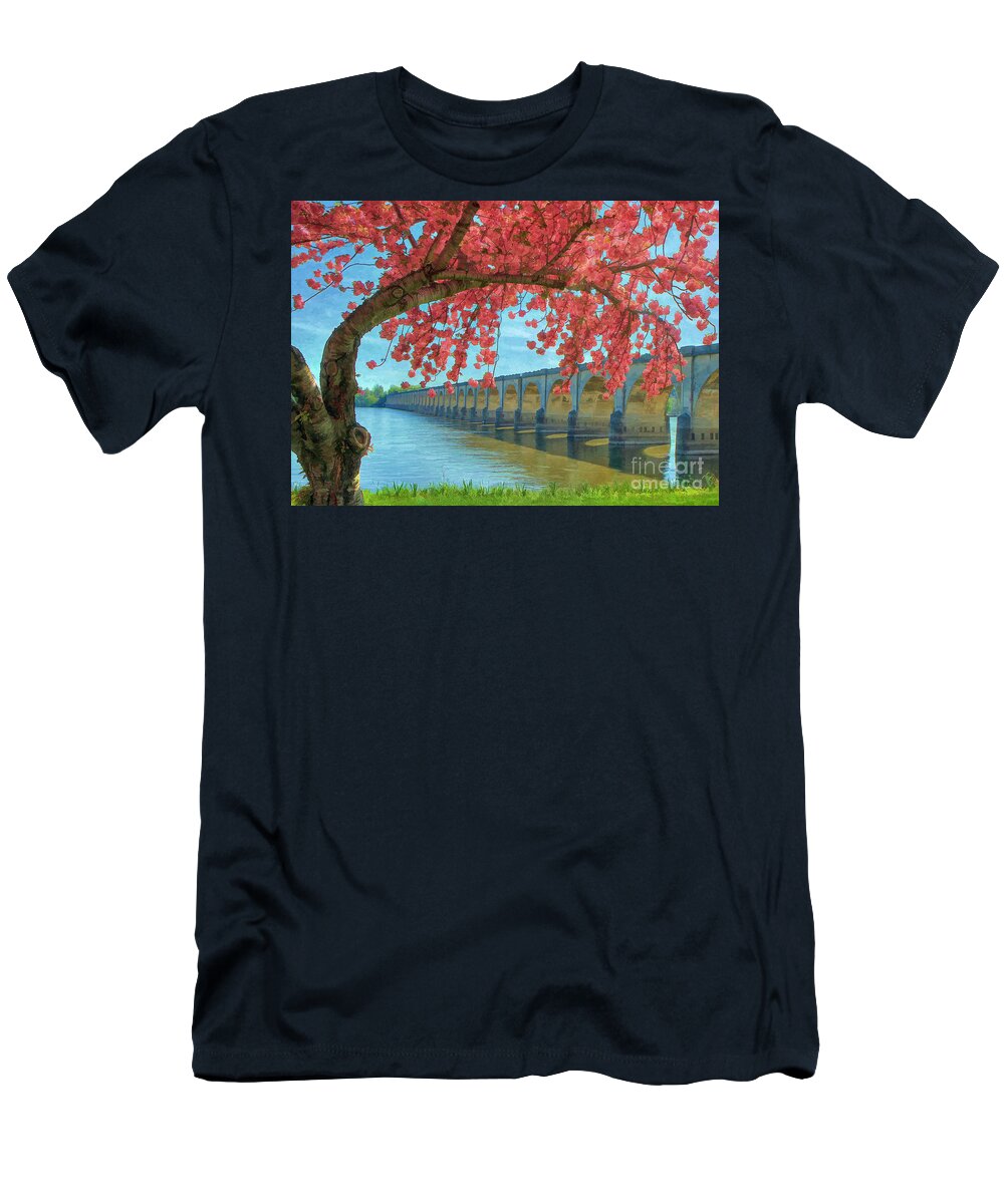 Riverfront Park T-Shirt featuring the photograph Beautiful Blossoms by Geoff Crego