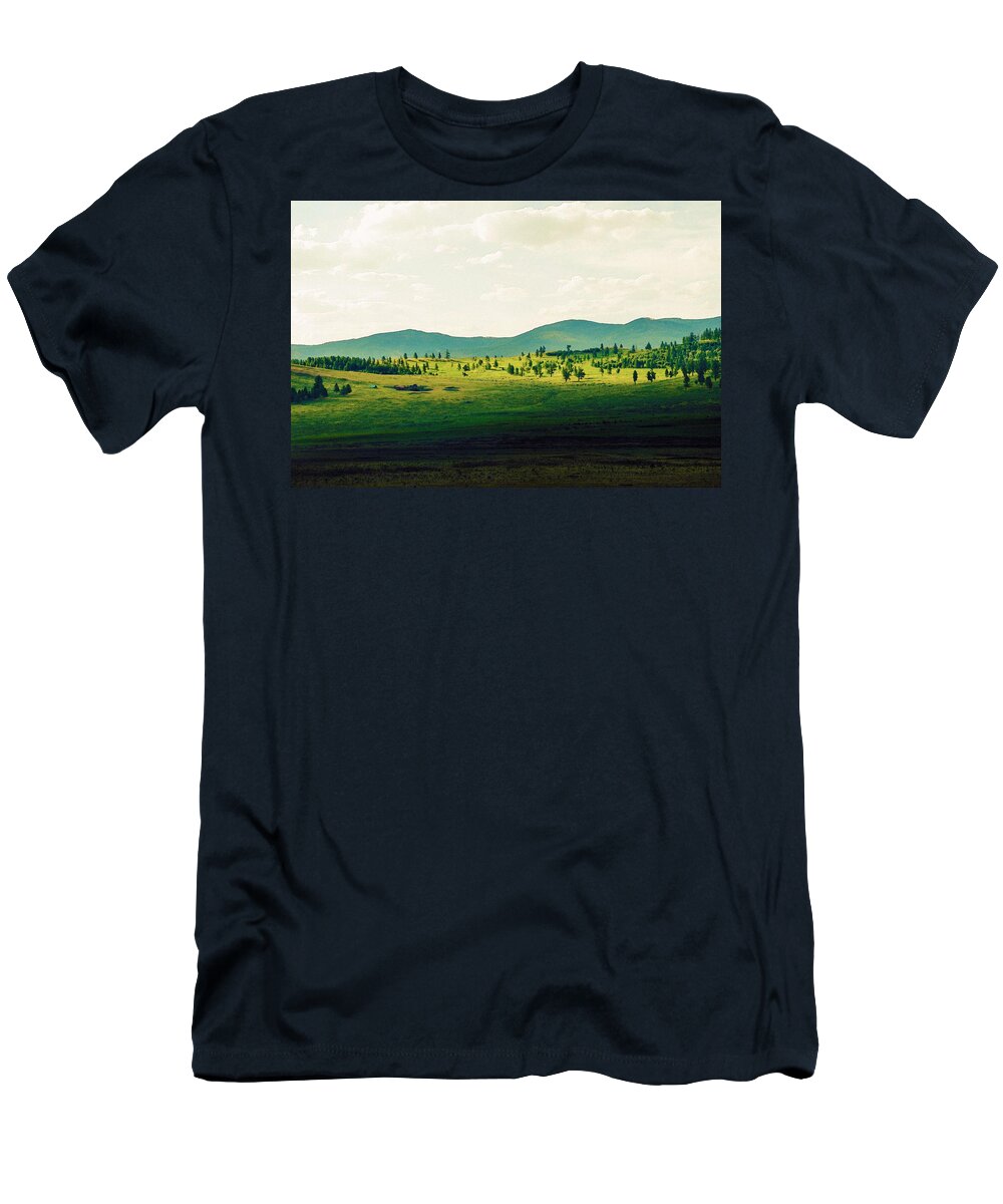 Nature T-Shirt featuring the painting Bulgan Mongolia by Celestial Images