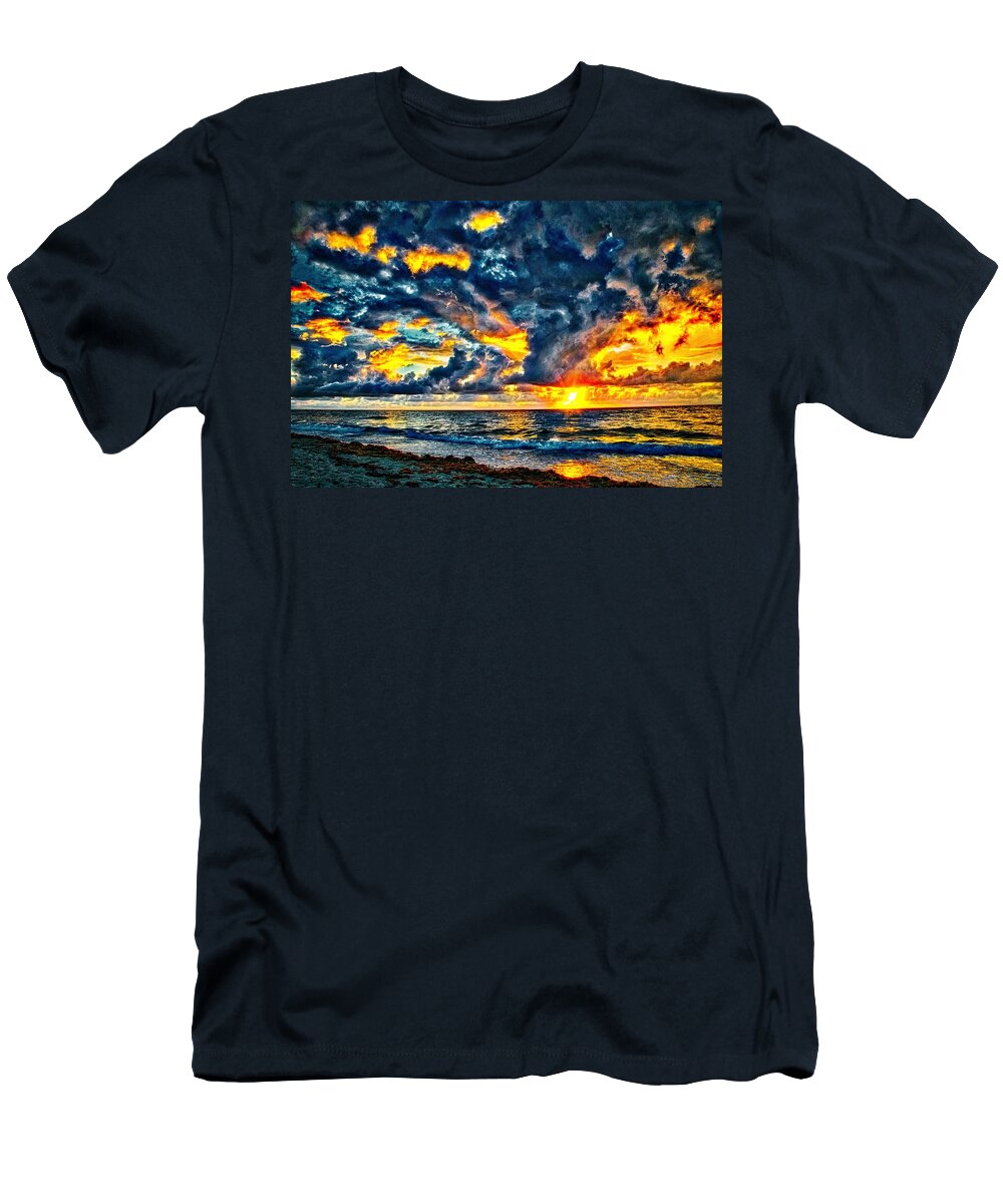 Sunrise T-Shirt featuring the photograph Bursting Forth by Dennis Baswell