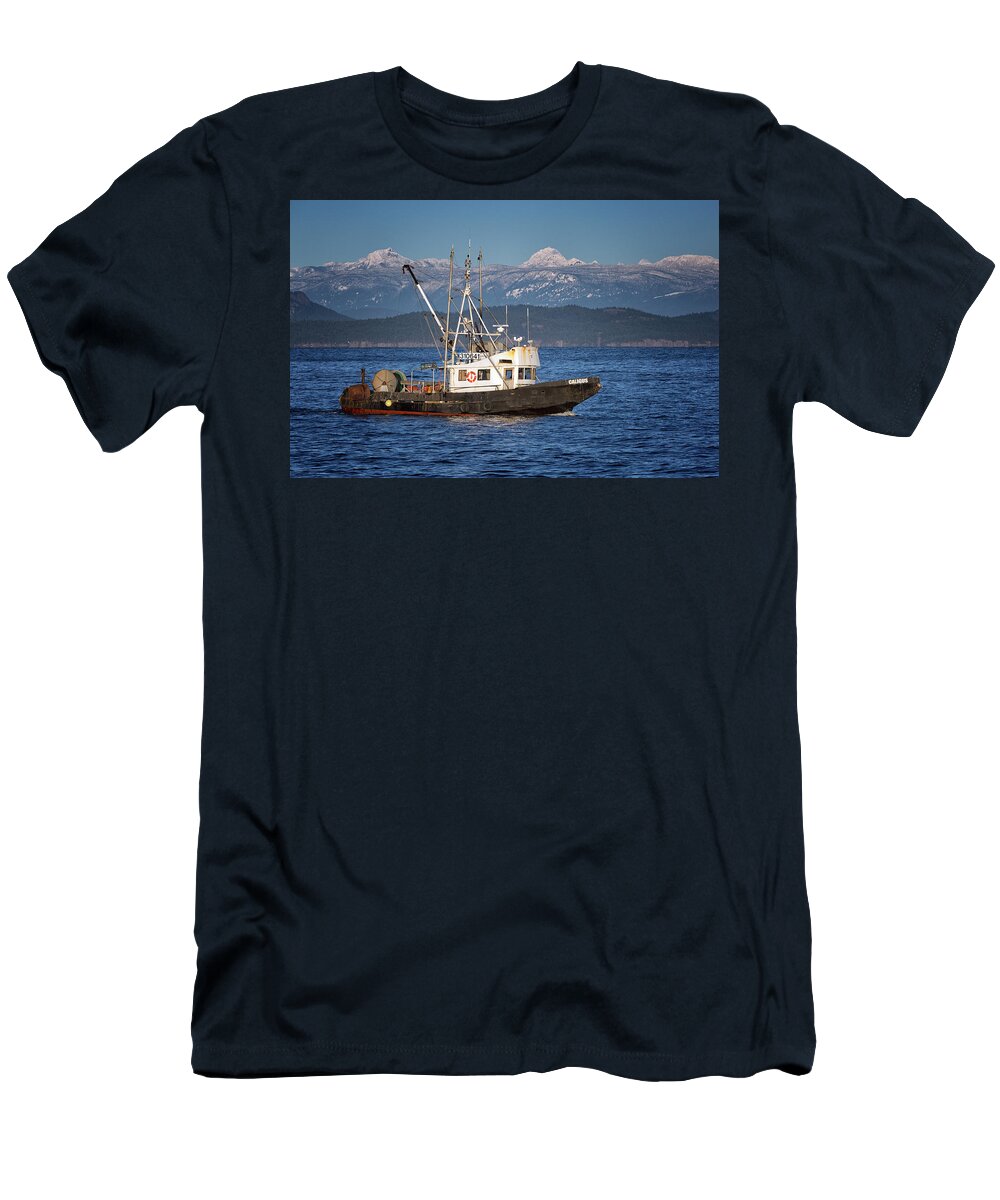 Caligus T-Shirt featuring the photograph Caligus by Randy Hall