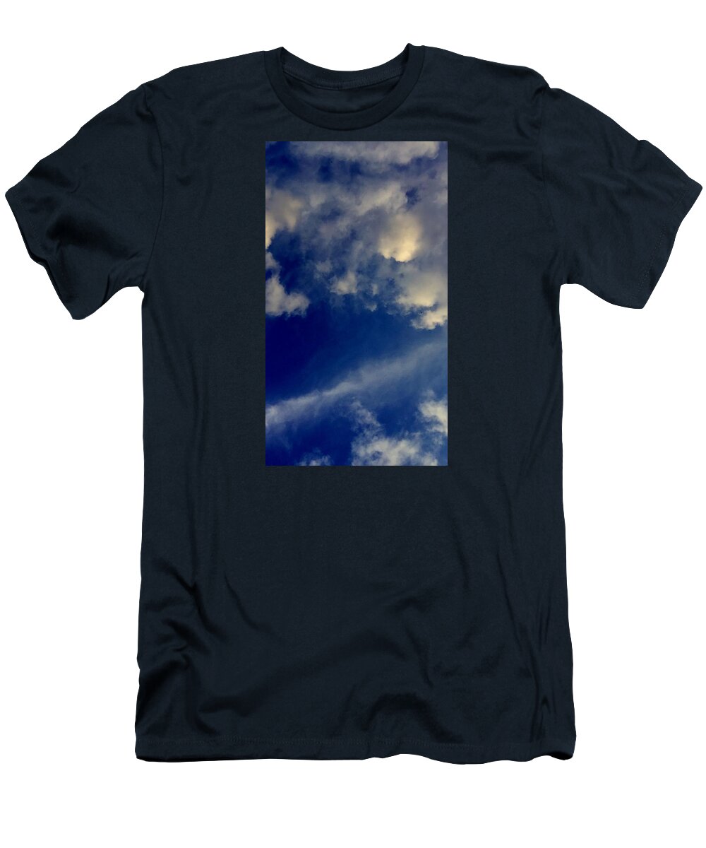 Cloudy T-Shirt featuring the photograph Cloudy Day by Katie Proffitt