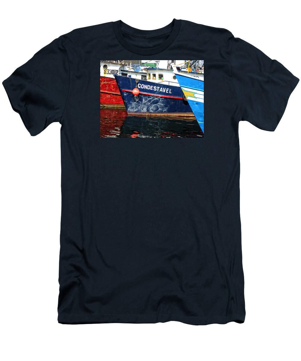 Ship T-Shirt featuring the photograph Condestavel by Mike Martin
