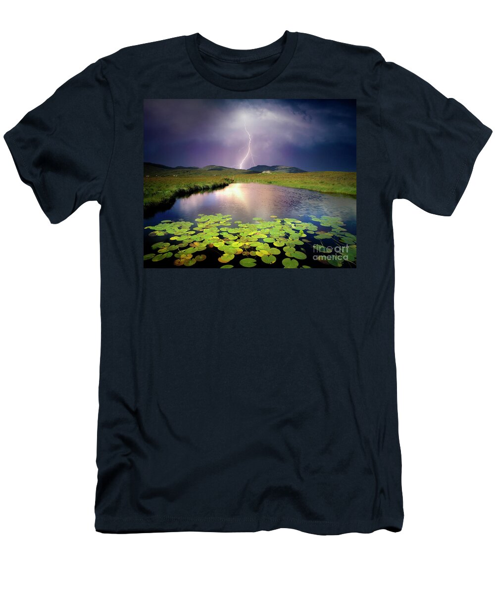 Nag004772 T-Shirt featuring the photograph Connemara Light by Edmund Nagele FRPS