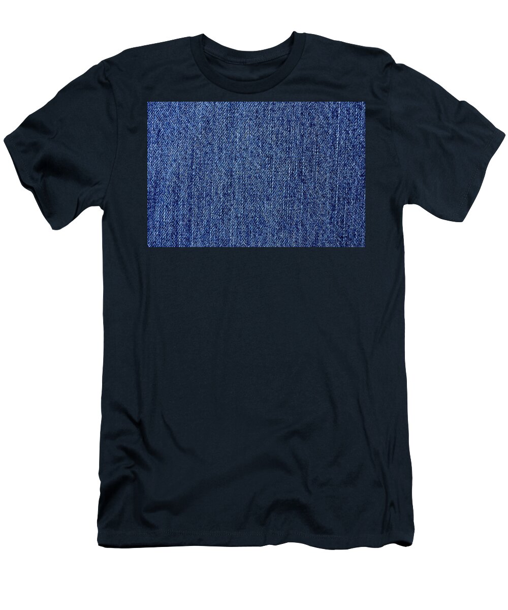 Denim T-Shirt featuring the digital art Denim by Super Lovely
