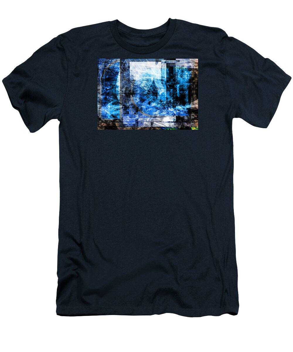 Dreams T-Shirt featuring the digital art Dreams At A Vintage Cafe by Art Di