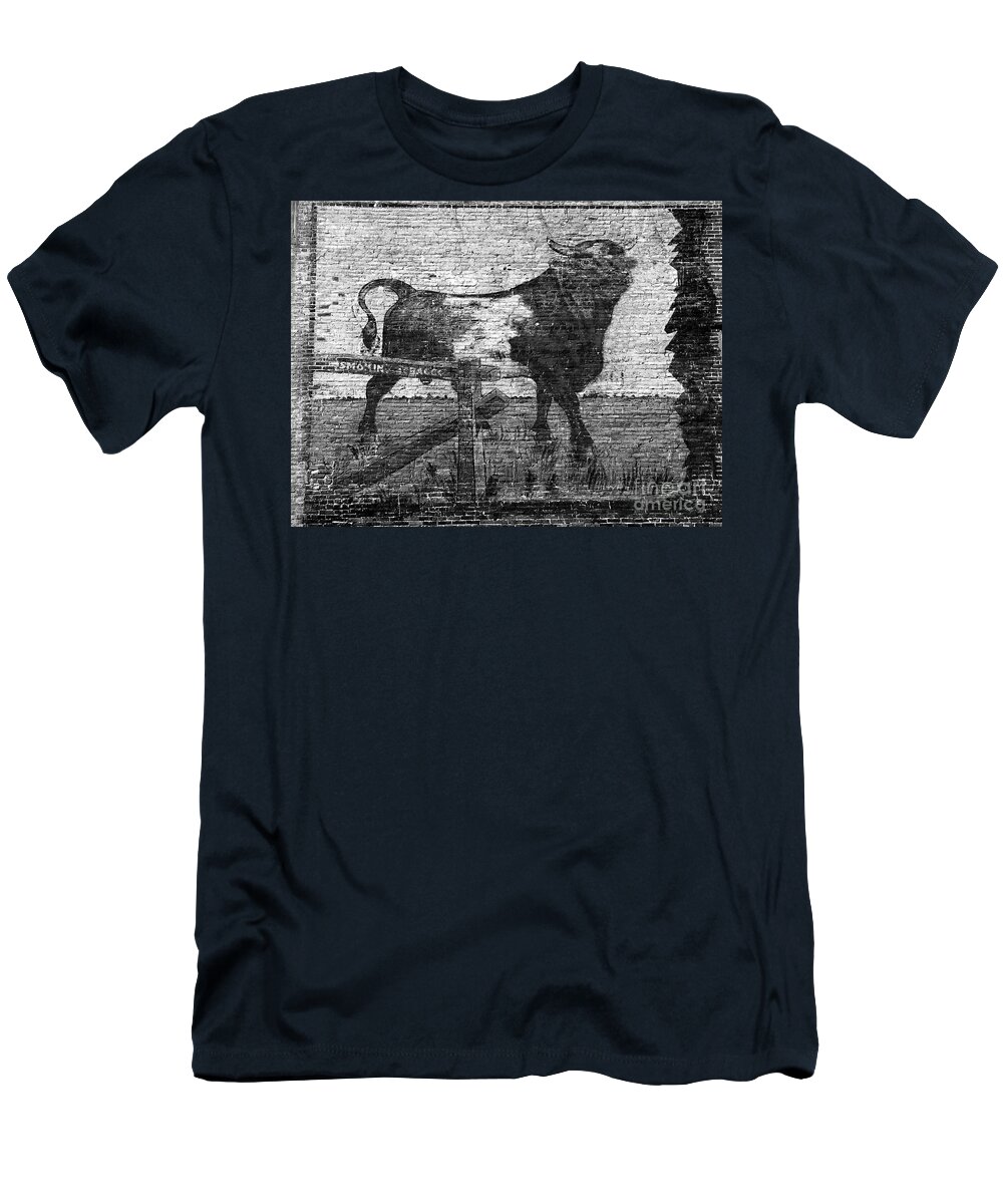 Bull Durham T-Shirt featuring the photograph Durham's Bull by David Lee Thompson