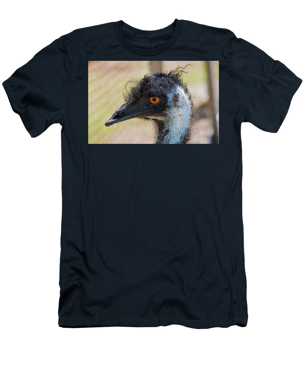 Emu T-Shirt featuring the photograph Emu by Kenneth Albin