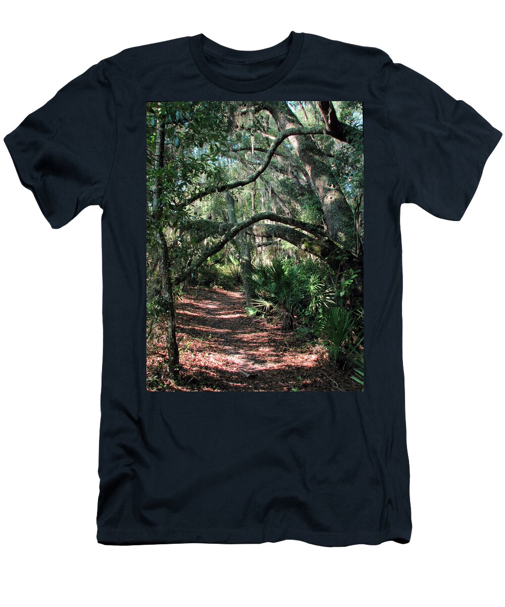 Nature T-Shirt featuring the photograph Escape by Peggy Urban