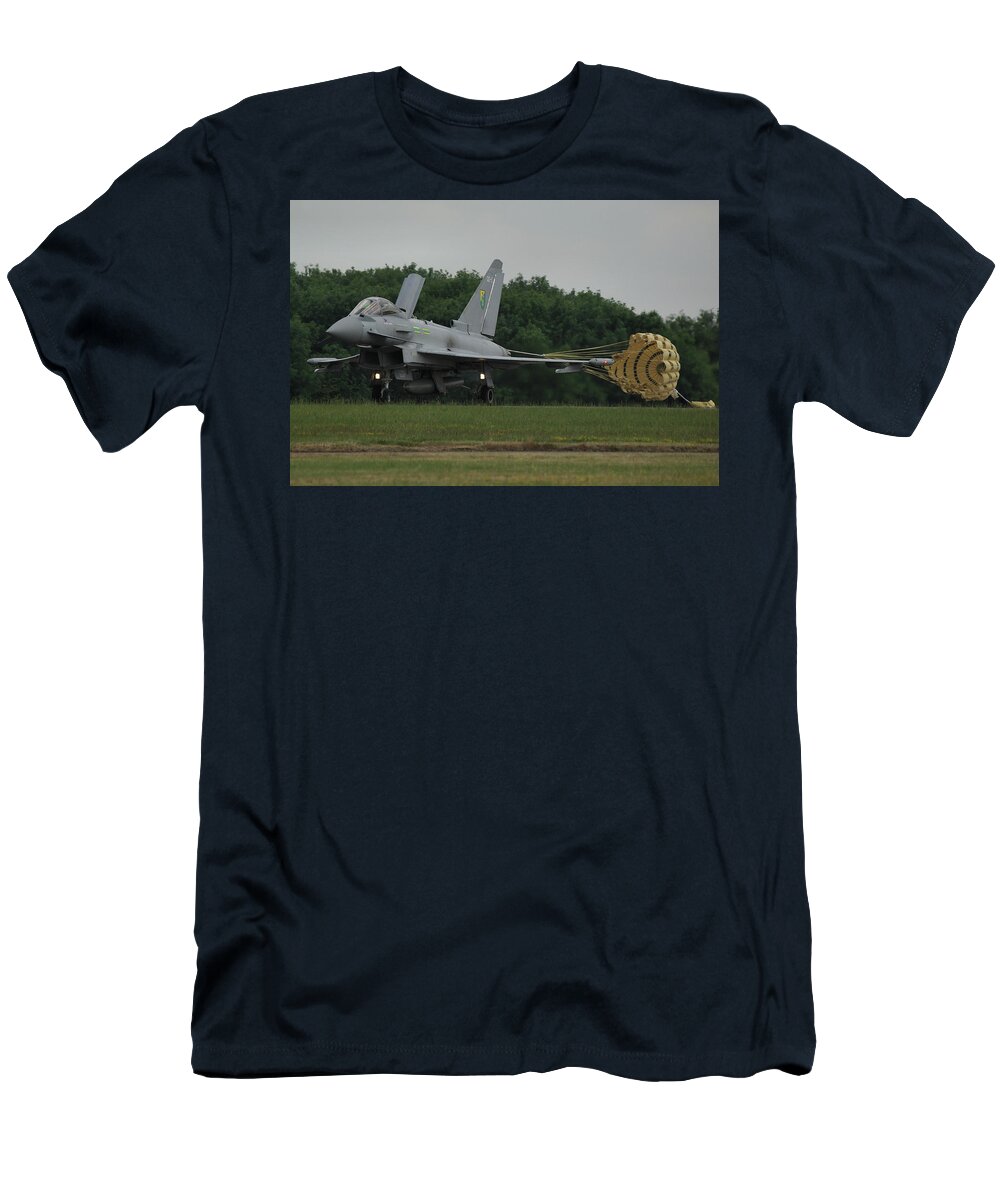 Eurofighter T-Shirt featuring the photograph Eurofighter Typhoon FGR4 by Tim Beach