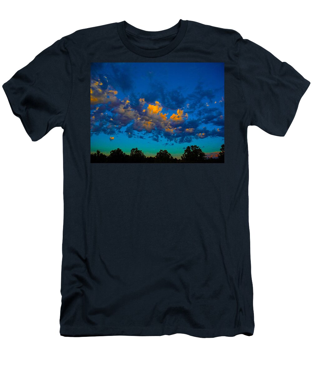 Sunrise T-Shirt featuring the photograph Glowing Sunrise by Mark Blauhoefer