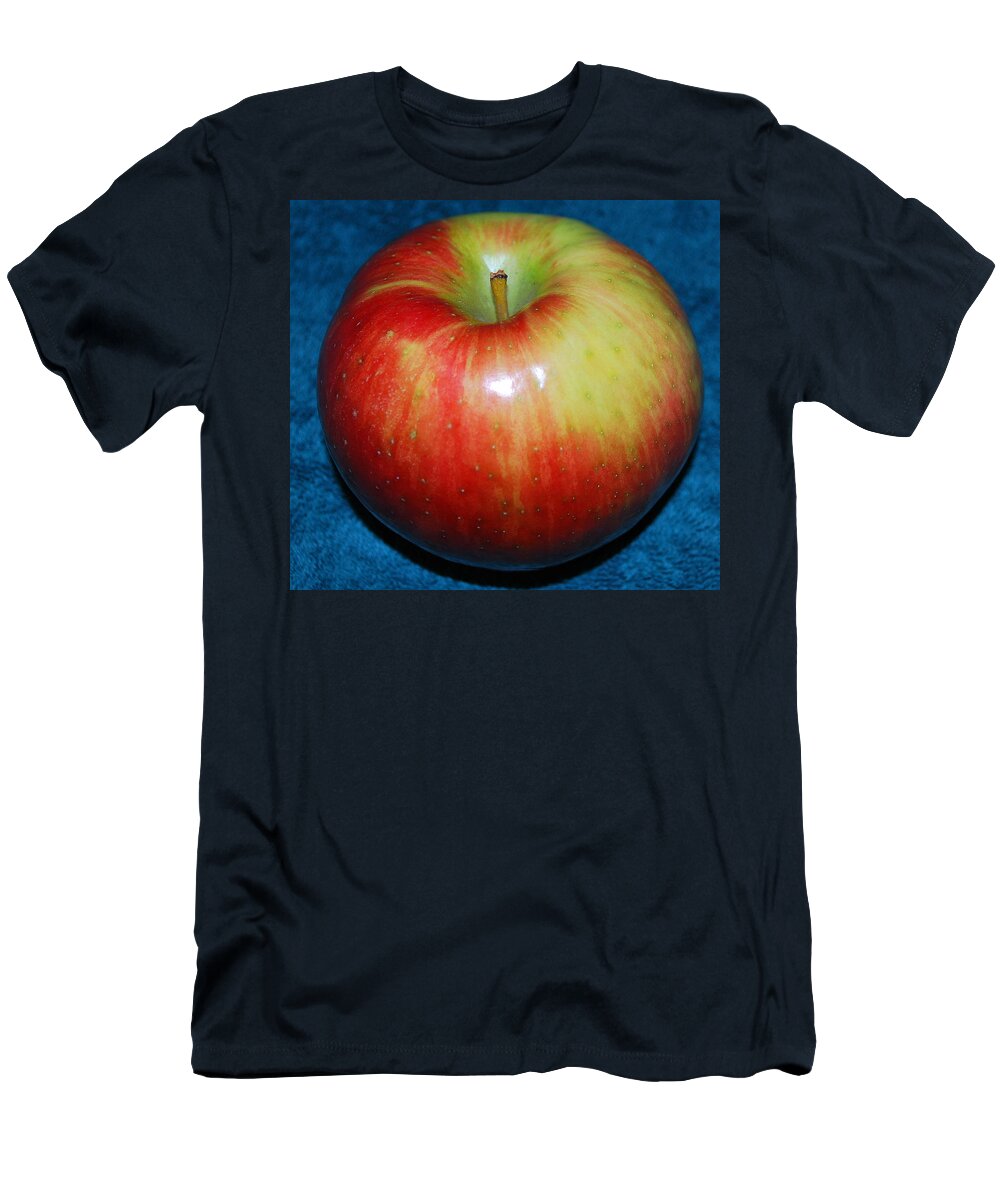Apple T-Shirt featuring the photograph Honeycrisp Apple by Nancy Mueller