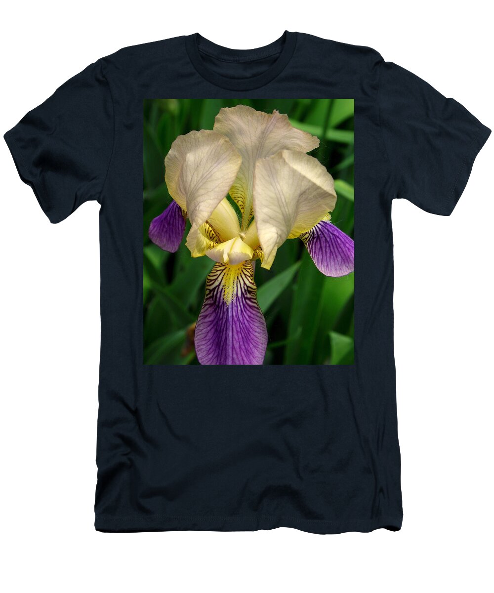 Iris T-Shirt featuring the photograph Iris 3 by John Olson