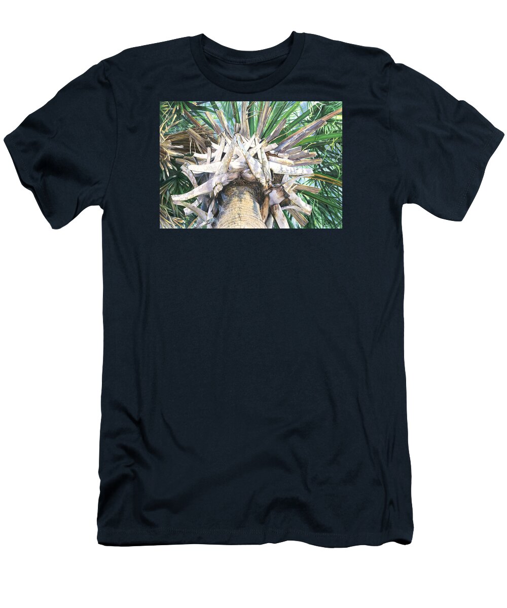 Landscape T-Shirt featuring the painting Life in the Sun by Lisa Tennant