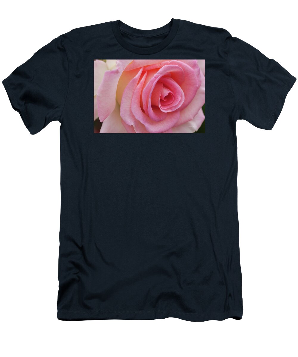 Photograph T-Shirt featuring the photograph Lush and Pink by Suzanne Gaff