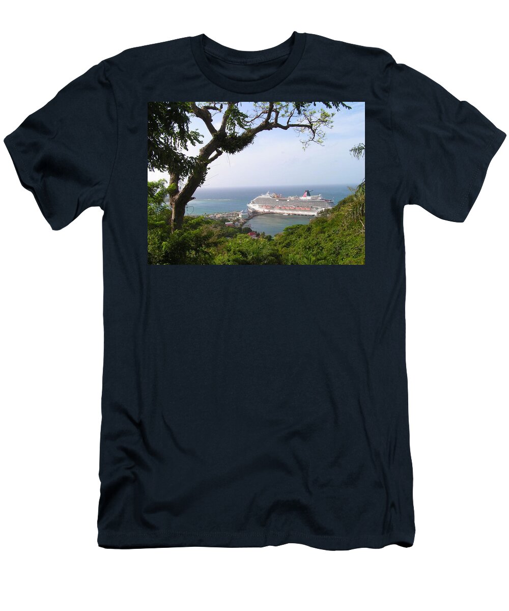 Roatan T-Shirt featuring the photograph Magic Landscape by Annika Farmer