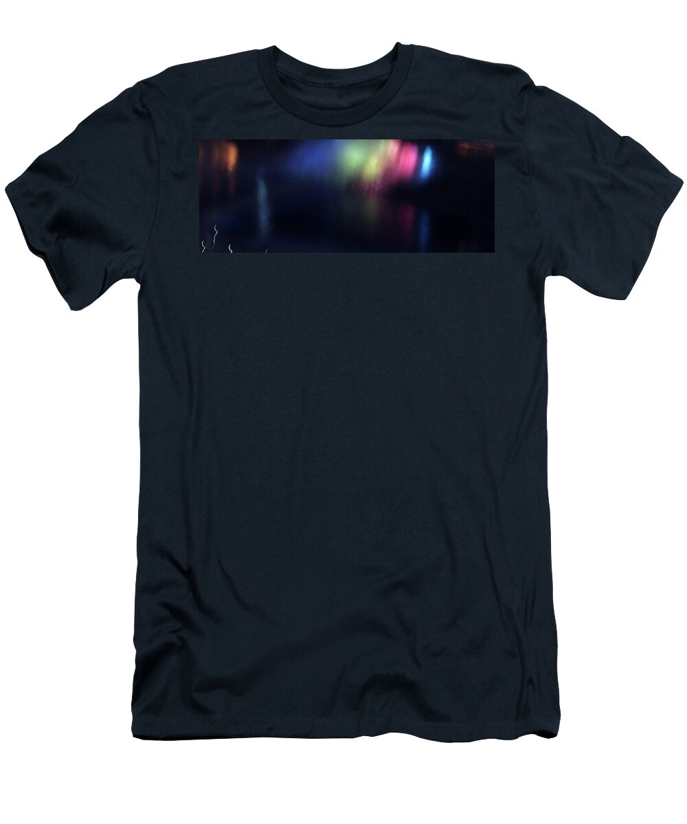 Corday T-Shirt featuring the photograph Light Paintings - Monet Meditation by Kathy Corday