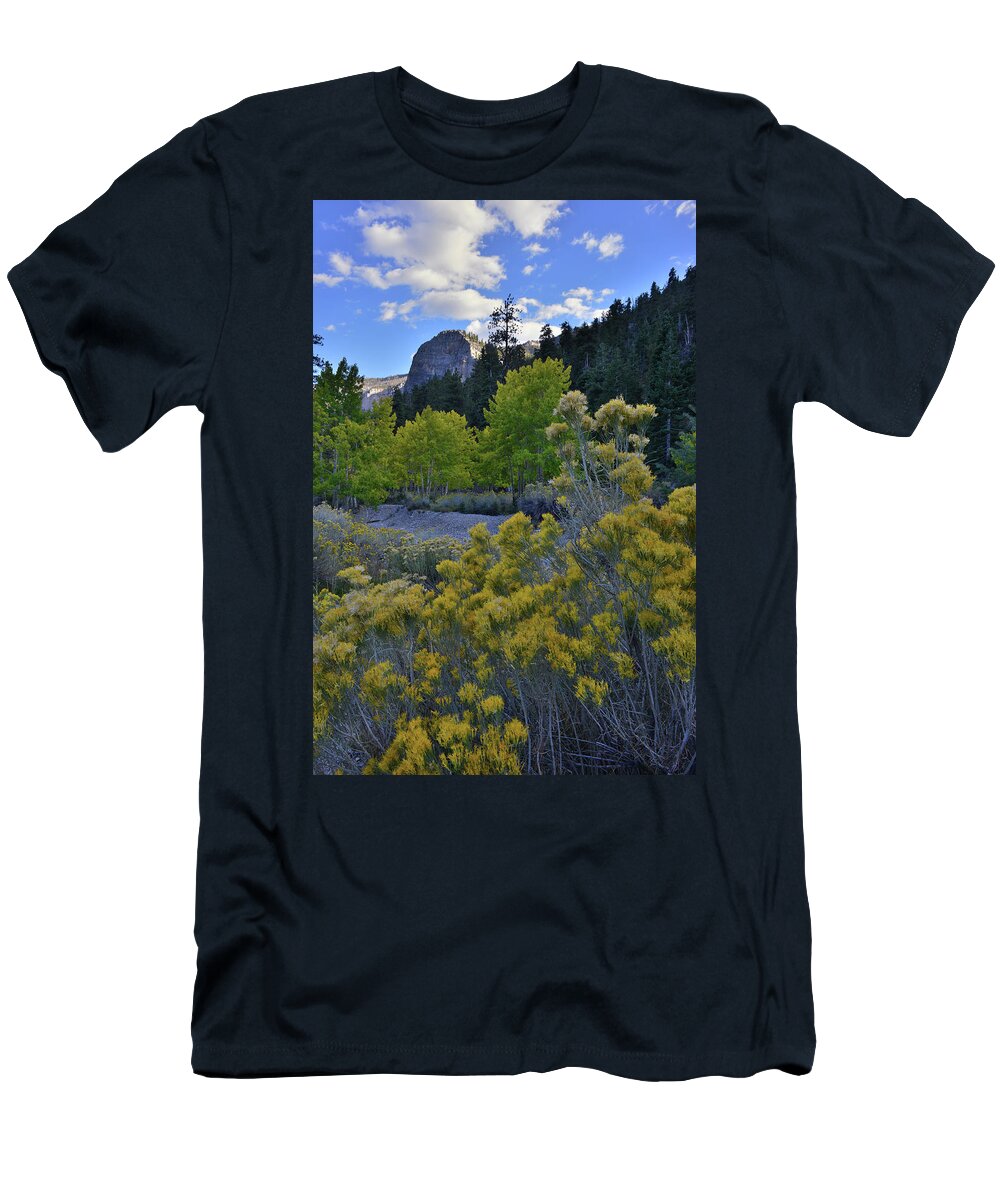Nevada T-Shirt featuring the photograph Mt. Charleston Basin near Las Vegas by Ray Mathis