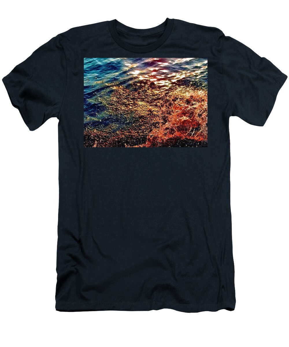 Naiad T-Shirt featuring the digital art Naiad Spirit by Danielle R T Haney