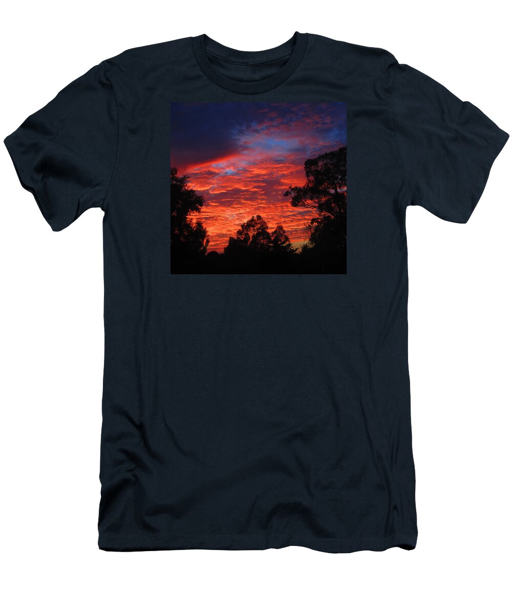  T-Shirt featuring the photograph October by Steve Fields