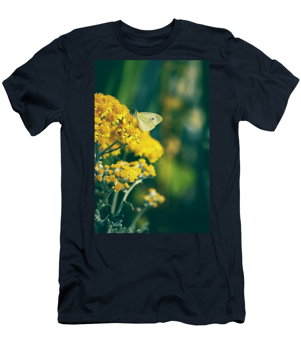 Flowers T-Shirt featuring the photograph On A Warm Summer Day by Angie Tirado