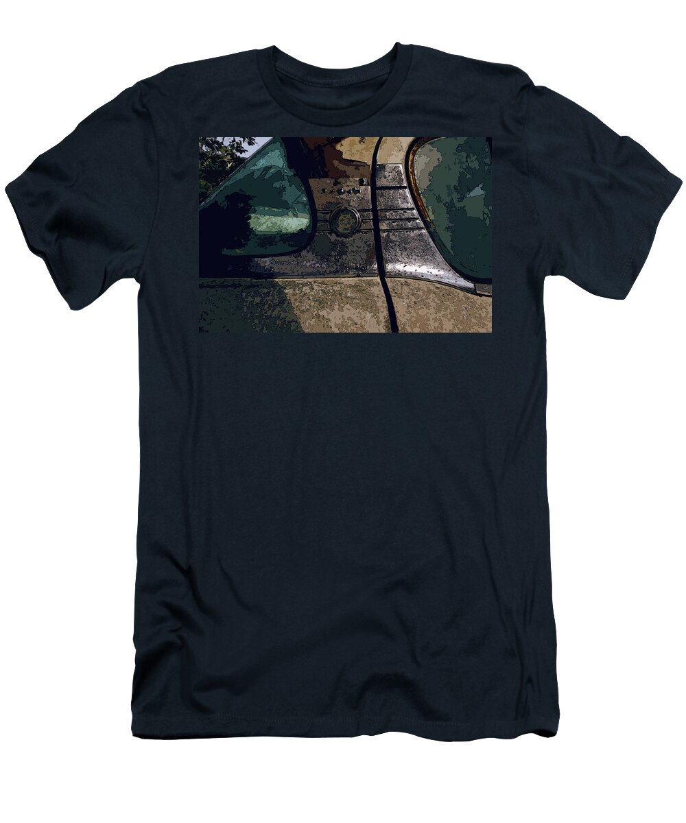 Packard T-Shirt featuring the photograph Passing Packard by James Rentz