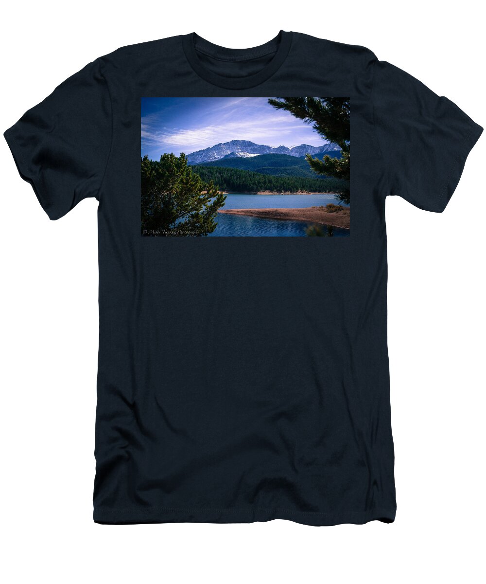 Pikes Peak T-Shirt featuring the photograph Pikes Peak by Misty Tienken