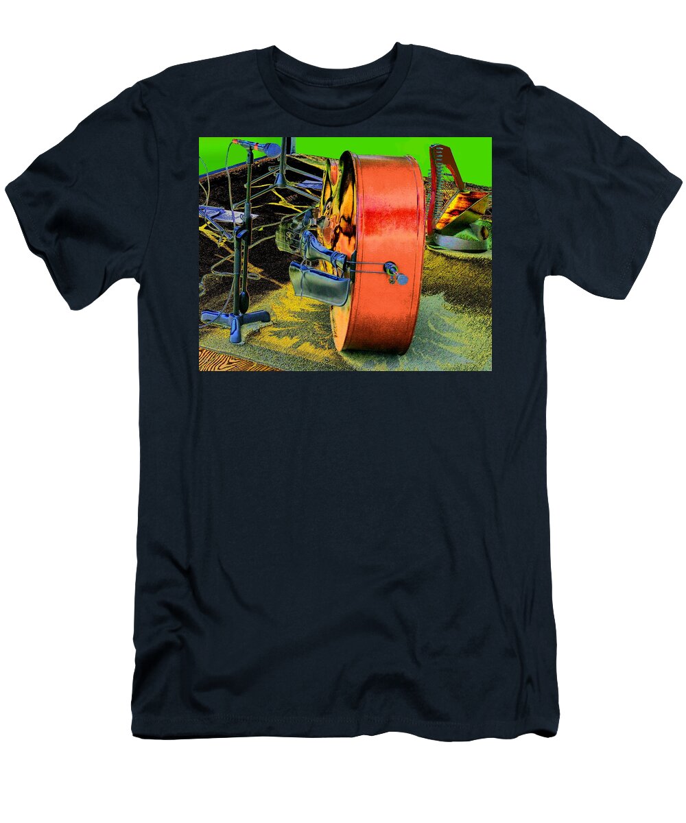 Music T-Shirt featuring the digital art Ready to Play by Cliff Wilson