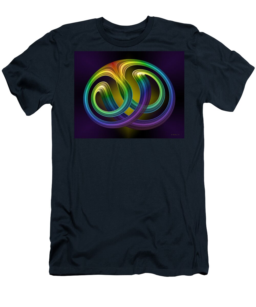 2d T-Shirt featuring the digital art Return To The Source by Brian Wallace