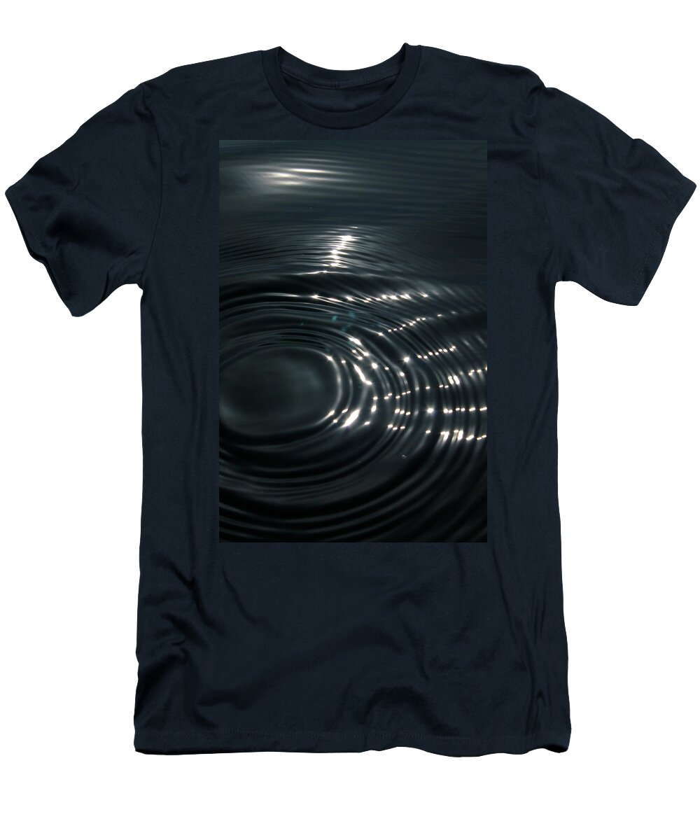 Ripples T-Shirt featuring the photograph Ripple Highlights by Cathie Douglas