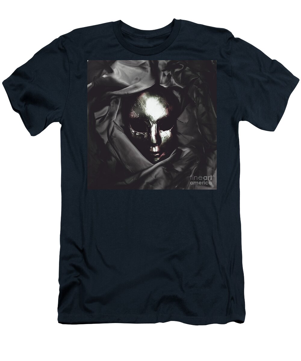 Dead T-Shirt featuring the photograph Rise of the dead pharoah by Jorgo Photography
