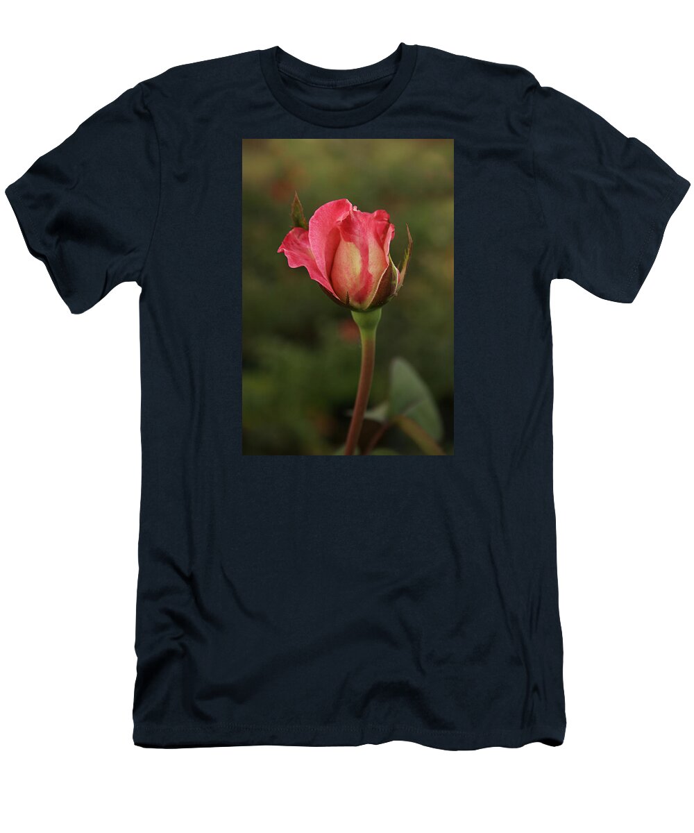 Elegant T-Shirt featuring the photograph SKC 0423 An Elegant Blossom by Sunil Kapadia