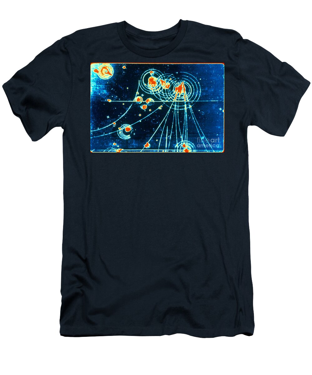 Stanford Linear Accelerator Center T-Shirt featuring the photograph Slac Bubble Chamber by Omikron