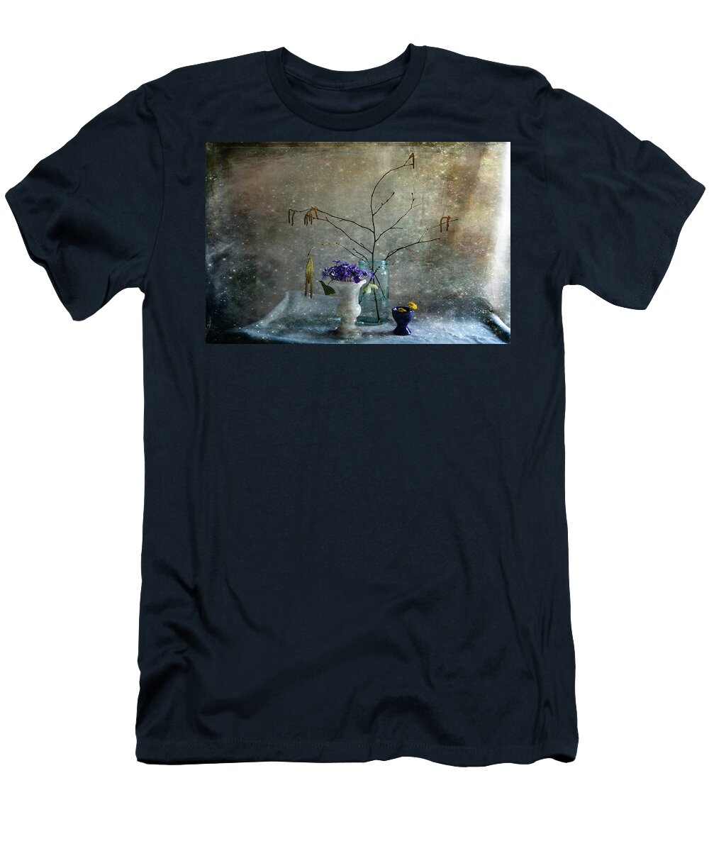 Blue T-Shirt featuring the photograph Spring Collection by Randi Grace Nilsberg