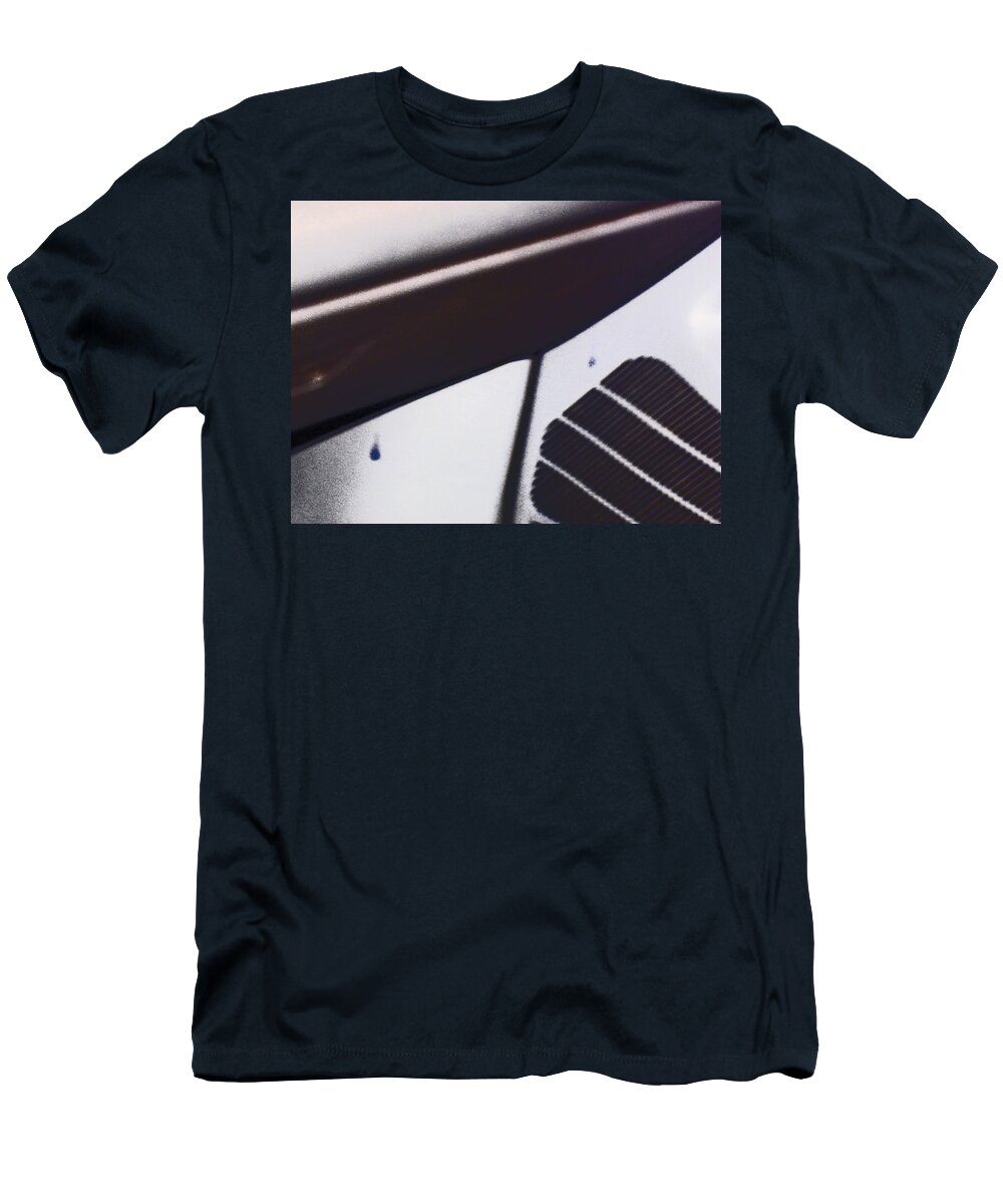 Abstract T-Shirt featuring the photograph The Accidental Abstract by Lenore Senior