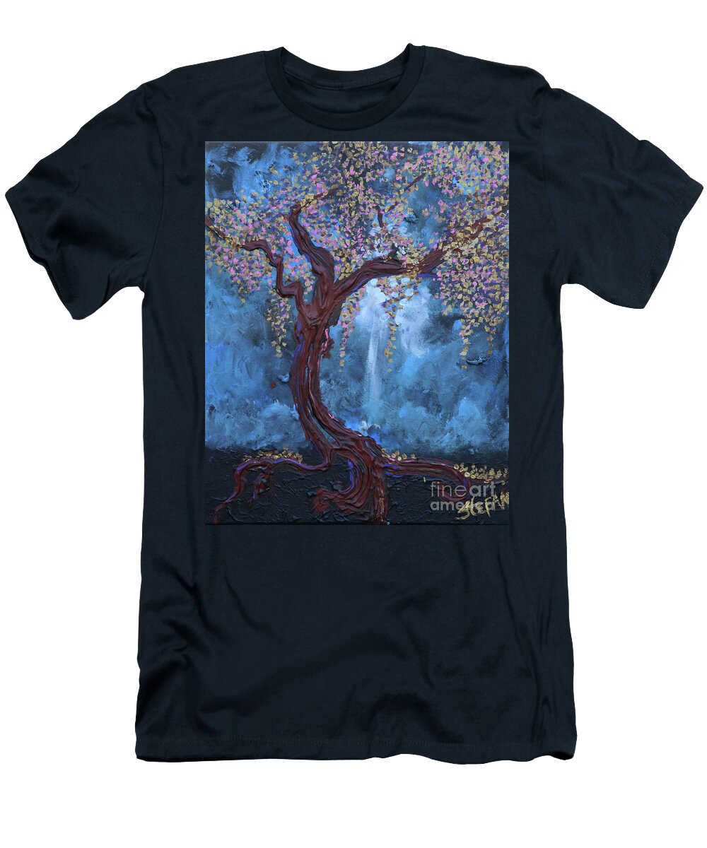 Impressionism T-Shirt featuring the painting The LIght Sustains Me by Stefan Duncan