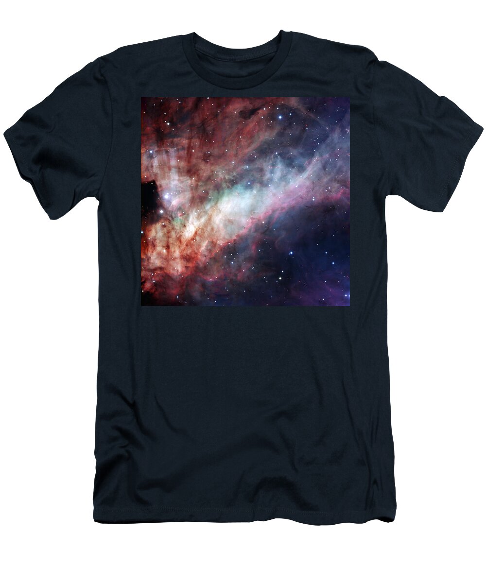 Messier 17 T-Shirt featuring the photograph The Omega Nebula by Eric Glaser