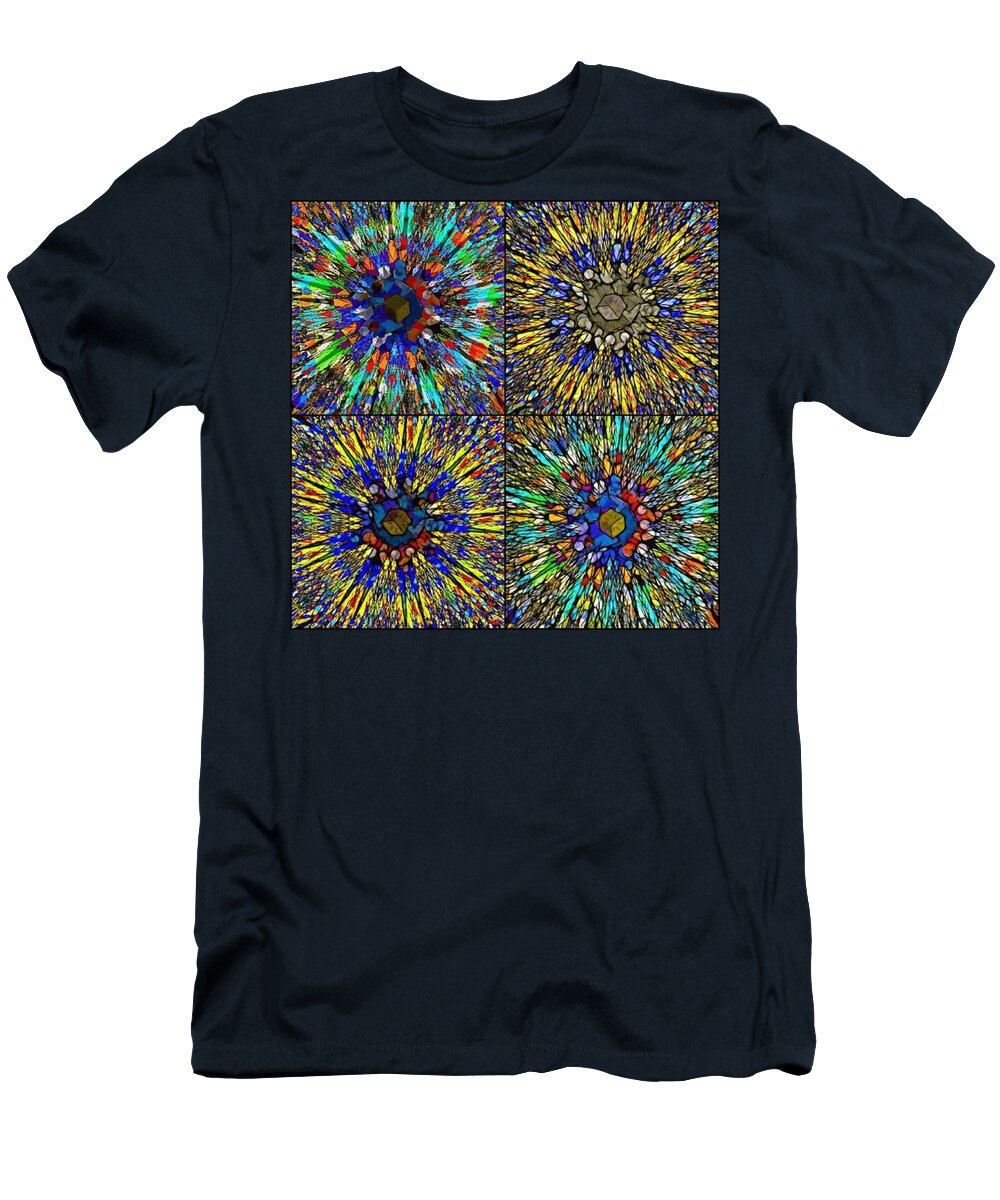 Fractals T-Shirt featuring the photograph The Word Happiness Would Lose Its Meaning by Nick Heap
