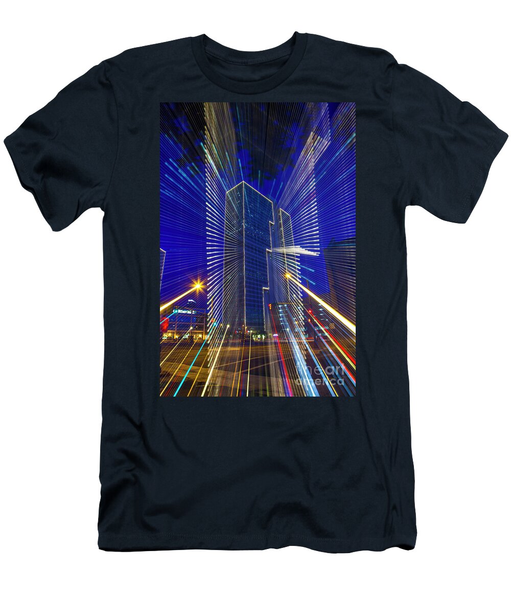 Christmas Image T-Shirt featuring the photograph Urban Abstract by Greg Kopriva