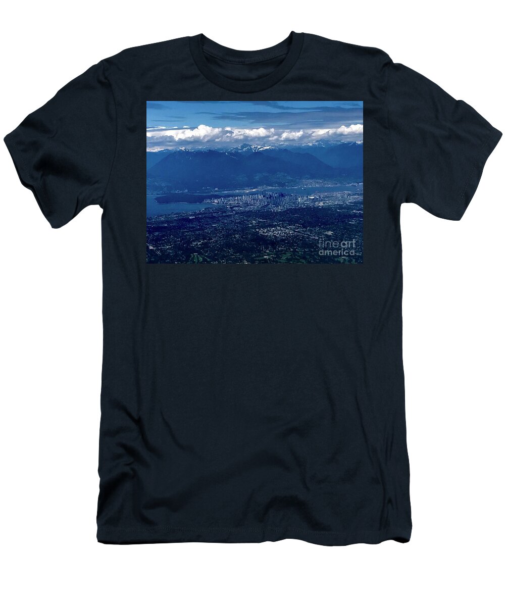 City T-Shirt featuring the photograph Vancouver #1 by Dennis Richardson