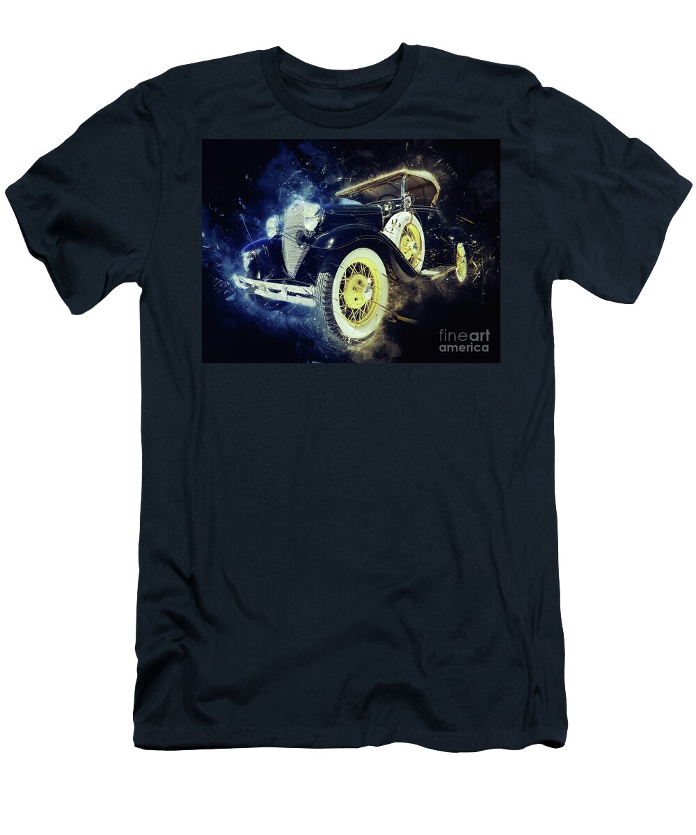 Sevenstyles T-Shirt featuring the photograph Vintage Shebang by Jack Torcello